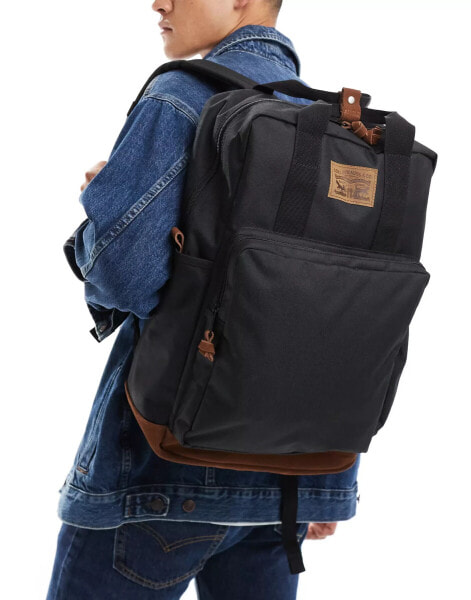 Levi's L pack large elevation backpack in black