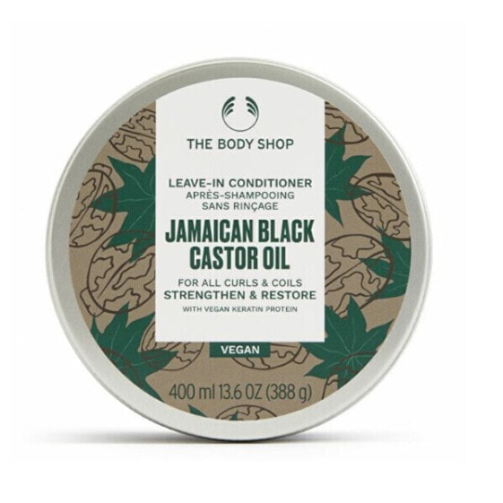 Кондиционер без смывания для вьющихся волос Jamaican Black Castor Oil The Body Shop 400 мл