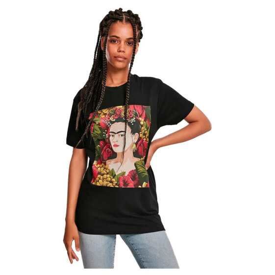 URBAN CLASSICS Frida Kahlo short sleeve T-shirt