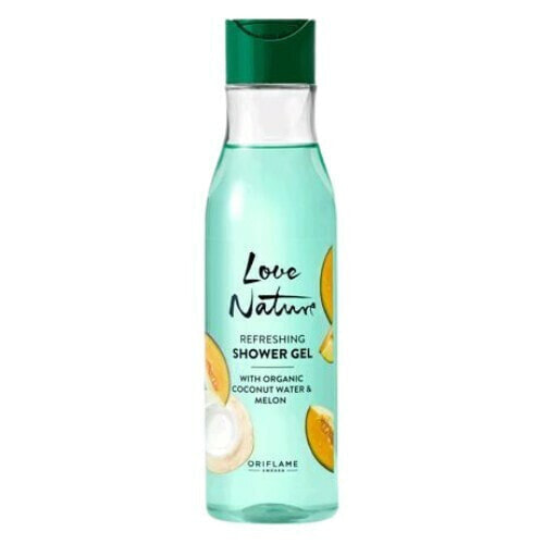 Shower gel with coconut water and watermelon Love Nature (Refreshing Shower Gel) 500 ml