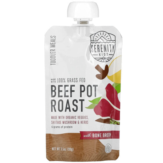 Beef Pot Roast with Organic Vegetables & Herbs, 7+ Months, 3.5 oz (99 g)