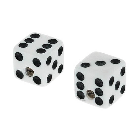 Allparts Dice Knobs White