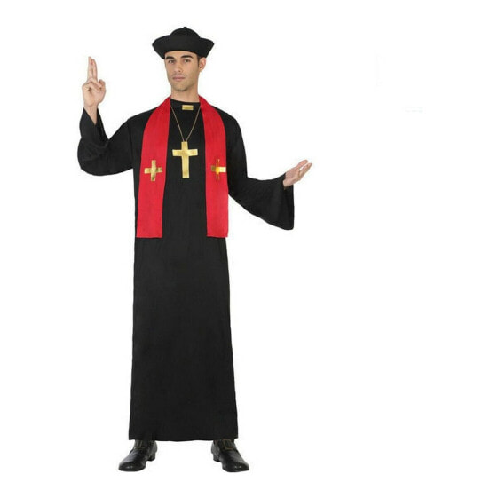 Маскарадные костюмы для взрослых Священник Чёрный