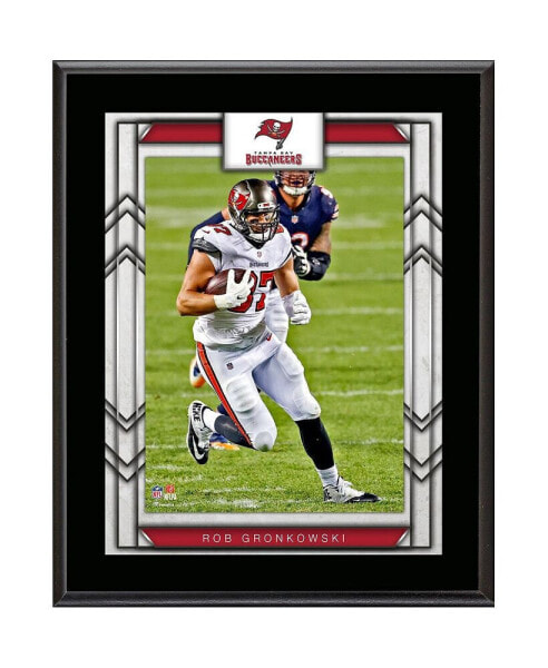 Rob Gronkowski Tampa Bay Buccaneers 10.5" x 13" Player Sublimated Plaque