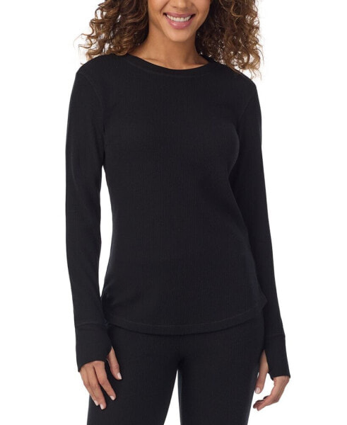 Cozy Stretch Thermal Crewneck Top