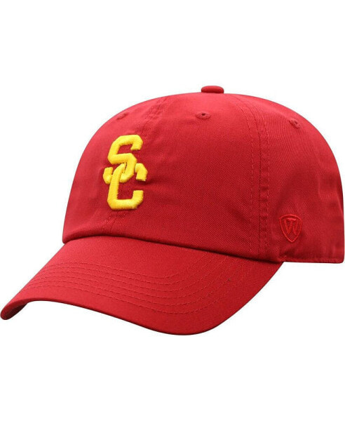 Men's Cardinal USC Trojans Staple Adjustable Hat