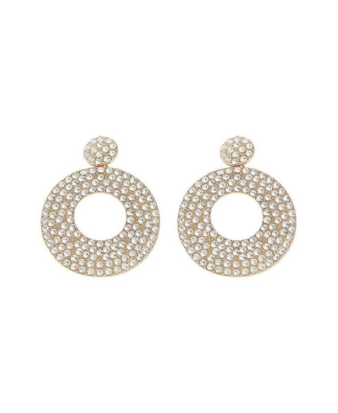 Women's Circular Drop Earrings