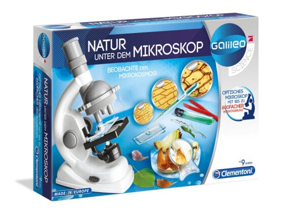 Clementoni 69804 - Microscope - Boy/Girl