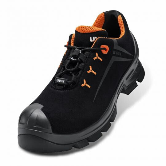 Безопасность обувь UVEX Arbeitsschutz 2 Vibram 6528243 ESD Scarpe di sicurezza S3 Размер 43 Черный Оранжевый