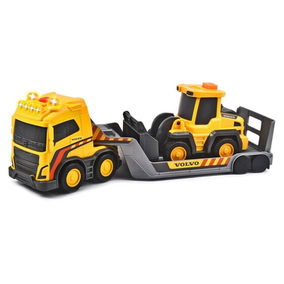 DICKIE TOYS Volvo With Excavator Light And Sound 32 cm Truck