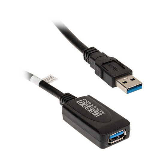 InLine USB-A 3.2 Gen.1 Verlängerung, USB-A auf USB-A, schwarz - 5m