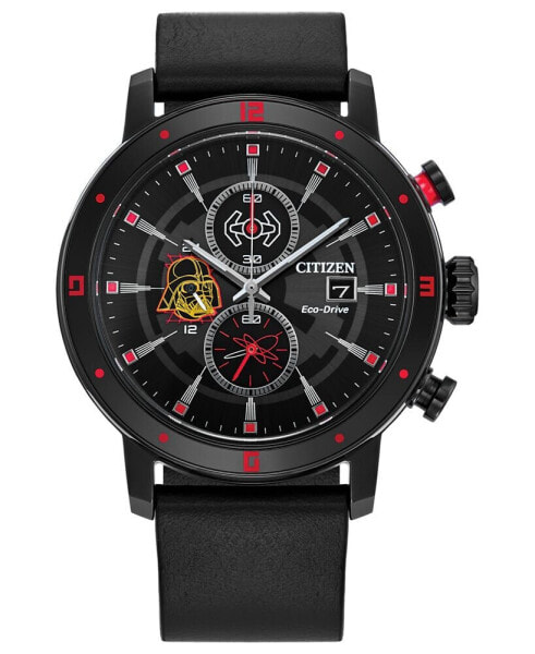 Наручные часы Lacoste men's Apext Black Leather Strap Watch 44mm.