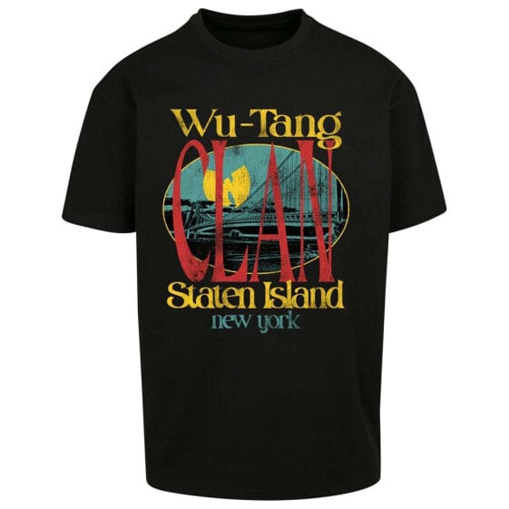 MISTER TEE Wu Tang Staten Island Oversize Short Sleeve Round Neck T-Shirt