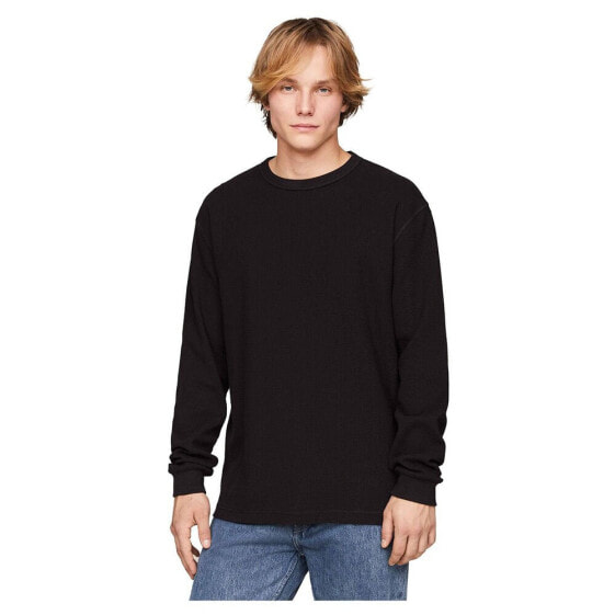 TOMMY JEANS Reg Waffle long sleeve T-shirt