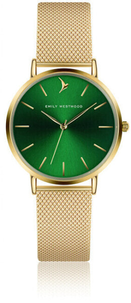 Green Sunray Mesh Watch EGI-3418