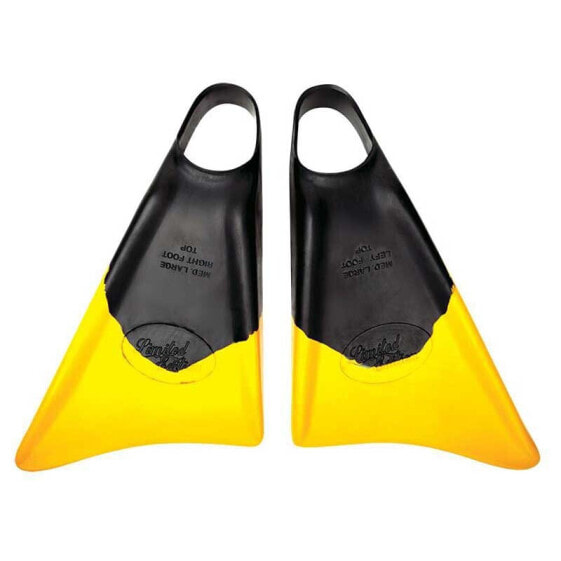 Ласты для плавания LTD EDITION Limited Edition Finz Team - черно-желтые