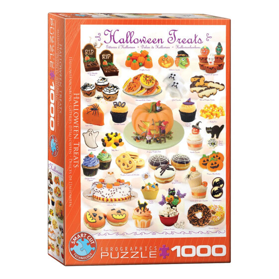 Puzzle Sussigkeiten zu Halloween