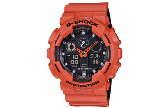 CASIO G-Shock YOUTH GA-100L-4A Resilient Timepiece