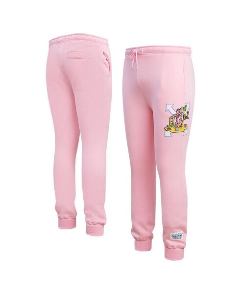 Men's Pink Looney Tunes Arrow Willie Jogger Pants