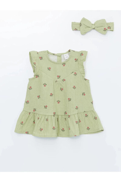 Платье для малышей LC WAIKIKI с изображением цветов