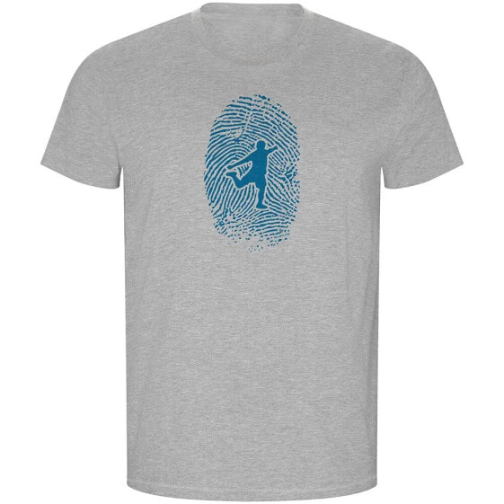 KRUSKIS Football Fingerprint ECO short sleeve T-shirt