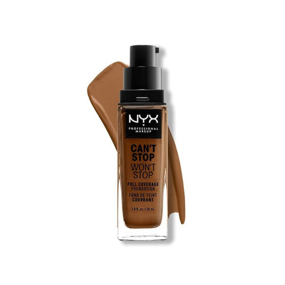 Основа-крем для макияжа NYX Can't Stop Won't Stop Warm mahogany 30 ml