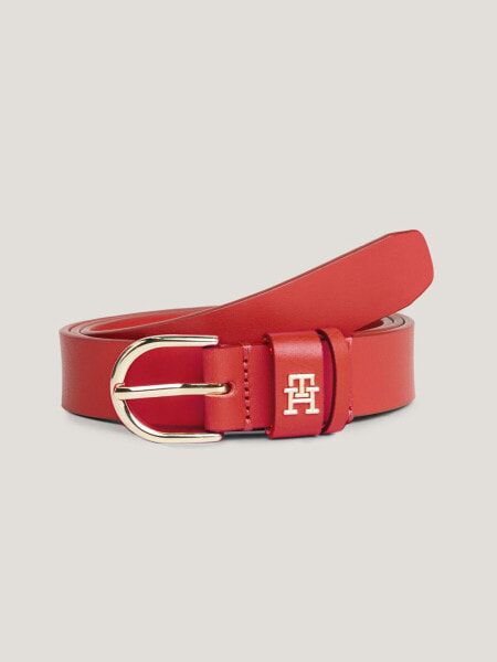 TH Logo Leather Belt