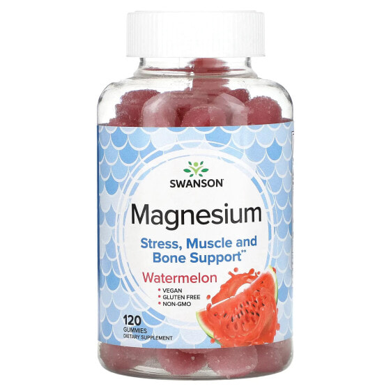 Magnesium, Watermelon, 120 Gummies