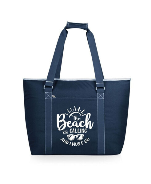 "The Beach Is Calling And I Must Go" Tahoe XL Cooler Tote Bag