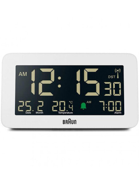 Braun BC10W-DCF digital radio alarm clock