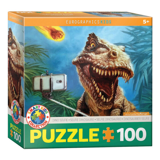 Пазлы для детей EUROGRAPHICS Dinosaurier Selfie - Heffernan 100 шт.