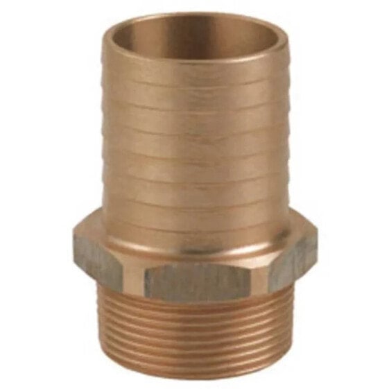 GUIDI 16 mm Threaded&Grooved Bronze Connector