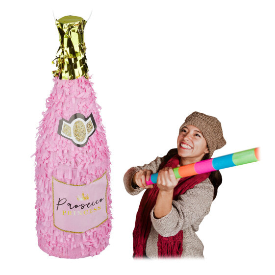 Pinata Sektflasche