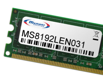 Memorysolution Memory Solution MS8192LEN031 - 8 GB