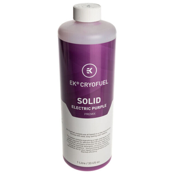 EK Water Blocks EK-CryoFuel Solid Premix, Electric Purple - 1000ml