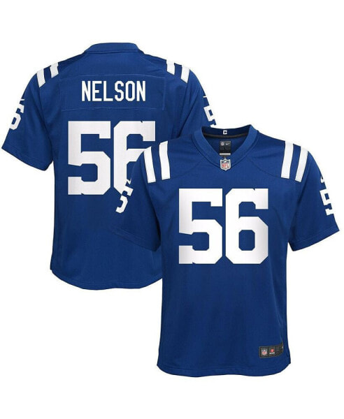 Футболка для малышей Nike Quenton Nelson Indianapolis Colts Royal
