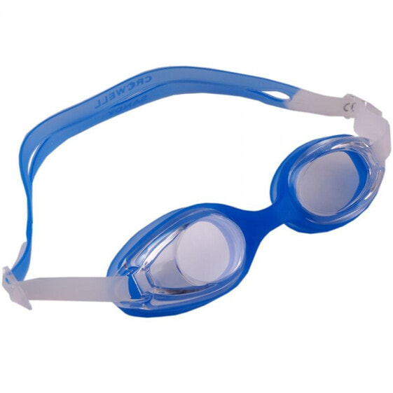 Детские плавательные очки CROWELL Sandy Jr Бело-голубые