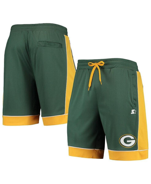 Men's Green, Gold Green Bay Packers Fan Favorite Fashion Shorts