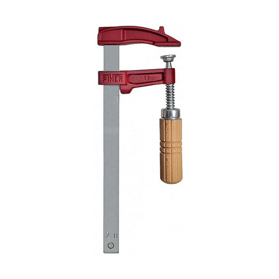 Ручной инструмент винтовой зажим Piher M-12 02012 Сталь древесина бука 12 см