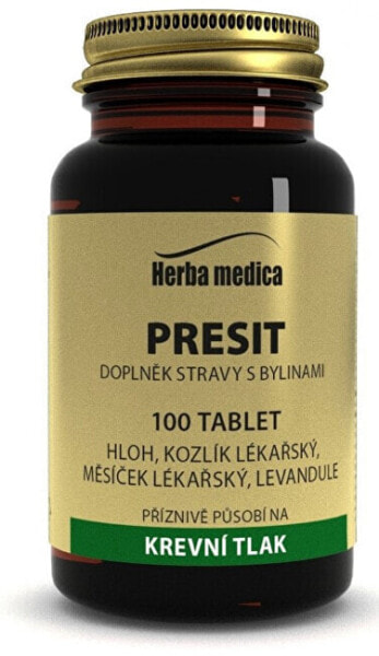 Presit 50g - blood pressure 100 tablets