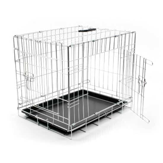 DUVO+ Extra Strong 2 Door Metalic Dog Cage S