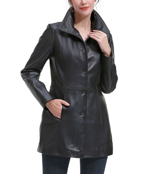 Women's Rosie Leather Coat