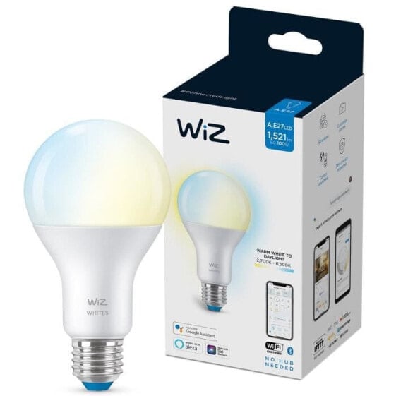 WiZ Connected Glhbirne Wei variabel E27 100W