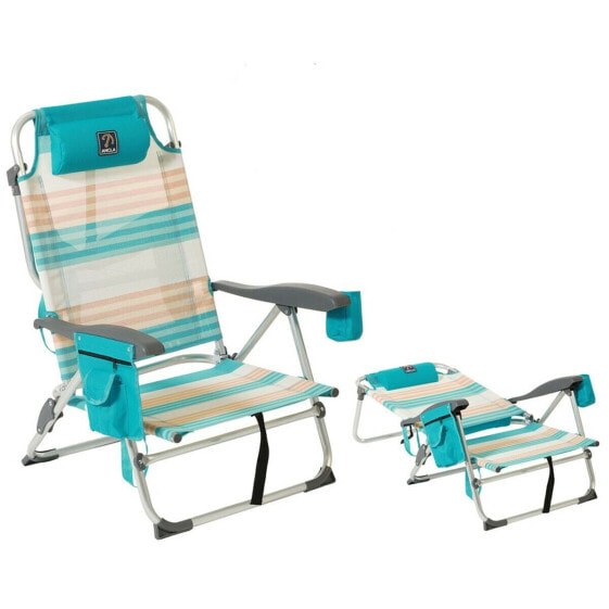 Пляжный стул Синий 87 x 51 x 23 cm