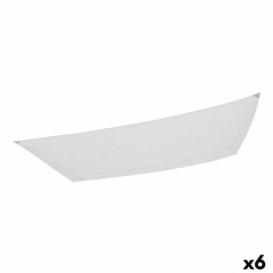 Навесы Aktive Прямоугольный Белый 200 x 0,5 x 300 cm (6 штук)