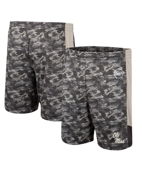 Men's Camo Ole Miss Rebels OHT Military-Inspired Appreciation Terminal Shorts