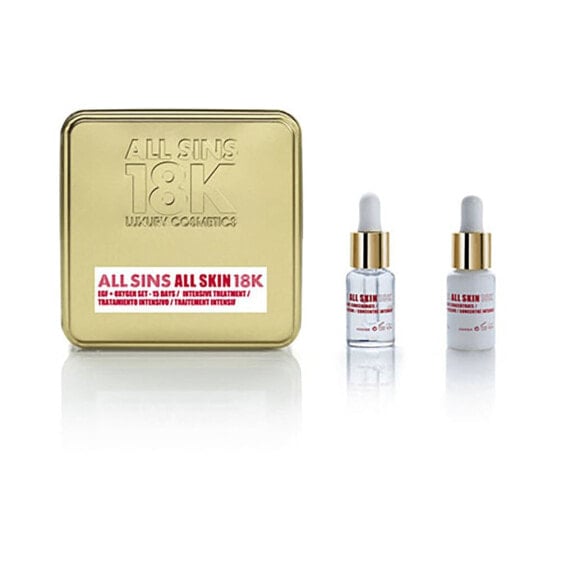 ALL SINS 18K Set Egf Oxygen 15 Días Facial treatment