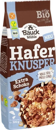 Müsli, Hafer Knusper Extra Schoko, glutenfrei, 300 g