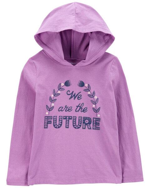 Kid Future Jersey Hoodie 6-6X