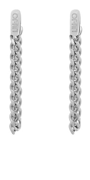 Moderní ocelové náušnice Chains LJ1807